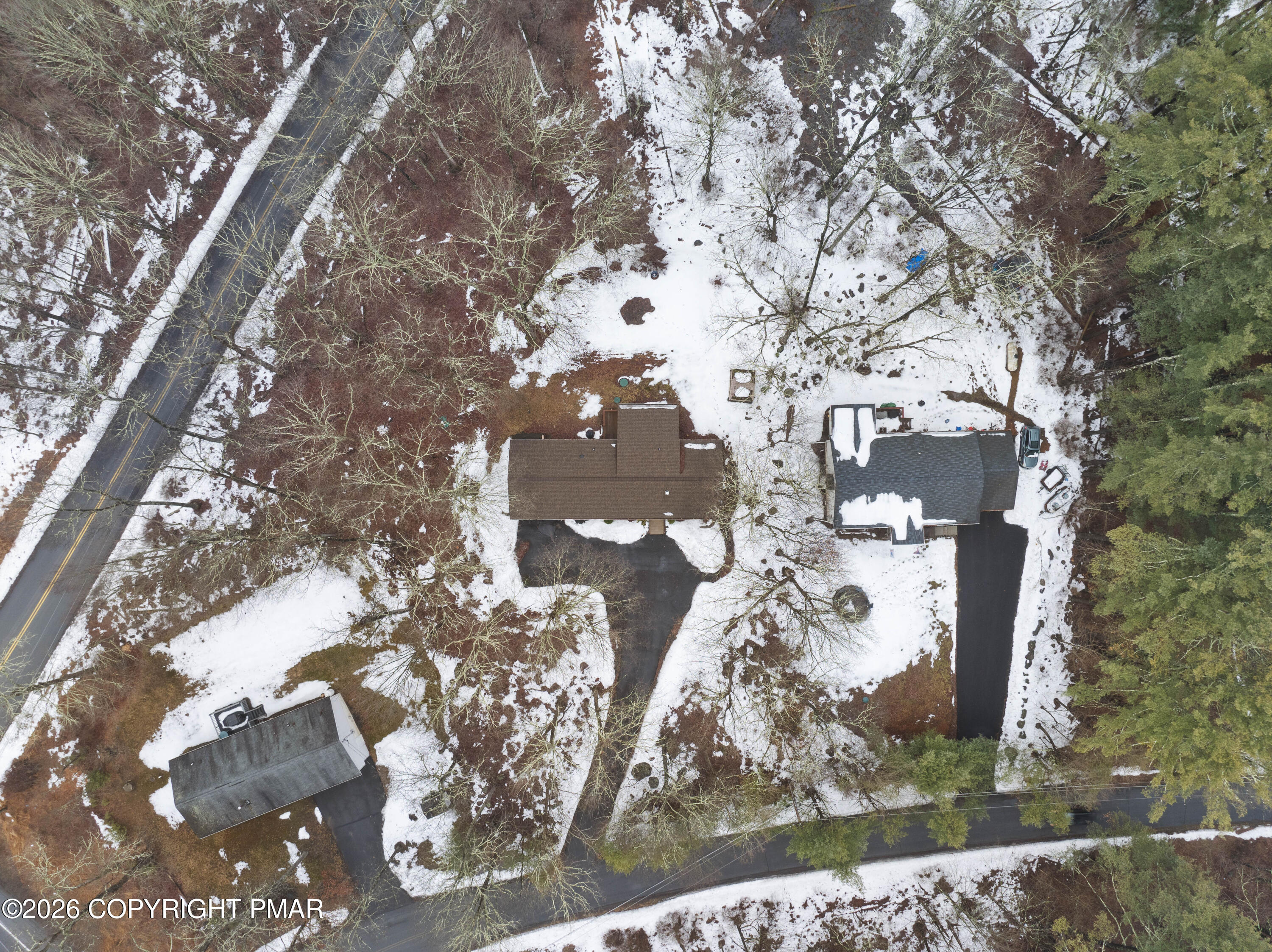 1107 Mink Trail Bushkill, PA 18324 - Photo 39 of 42 a view of balcony with wooden floor