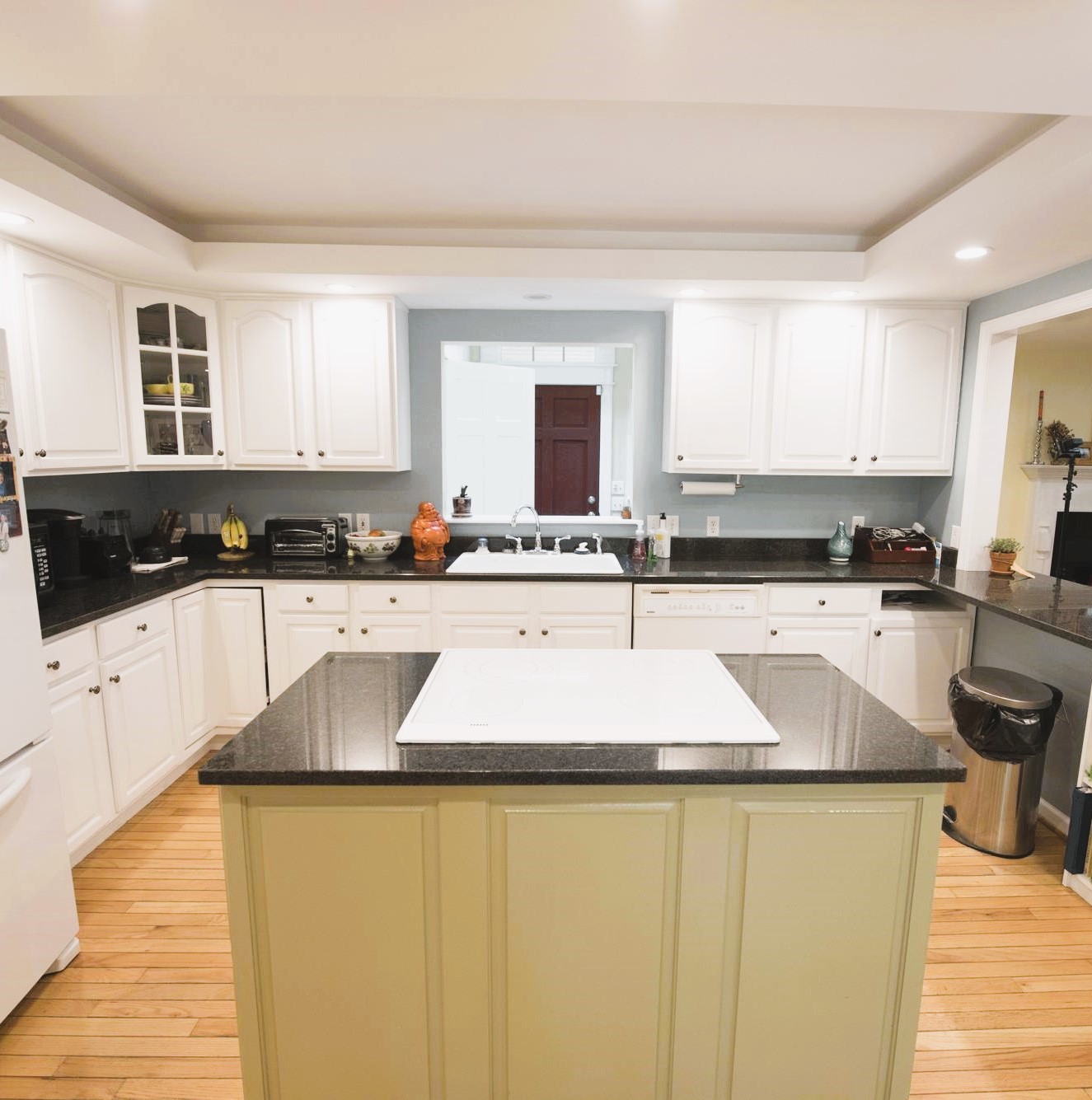 727 Deepwoods Road Sewanee, TN 37375 - Photo 5 of 21 a kitchen with stainless steel appliances granite countertop a sink counter space and cabinets