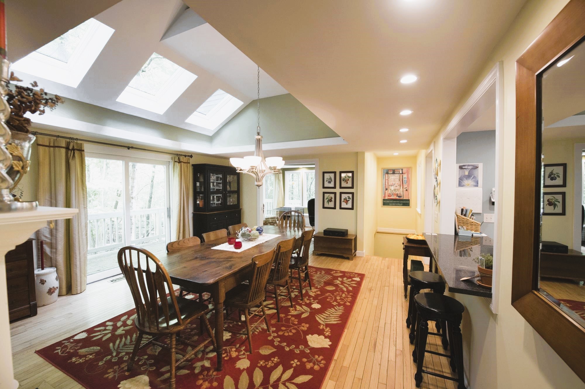 727 Deepwoods Road Sewanee, TN 37375 - Photo 7 of 21 a view of a dining room with furniture window and wooden floor
