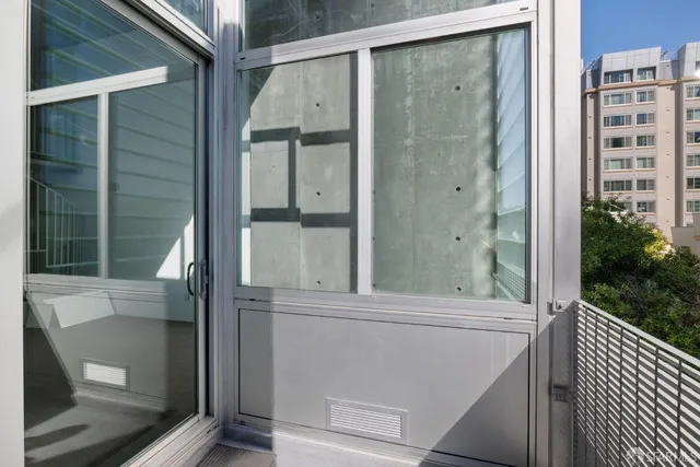 a view of hallway with stairs