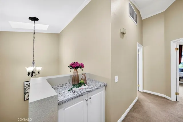 a bed room with a bed