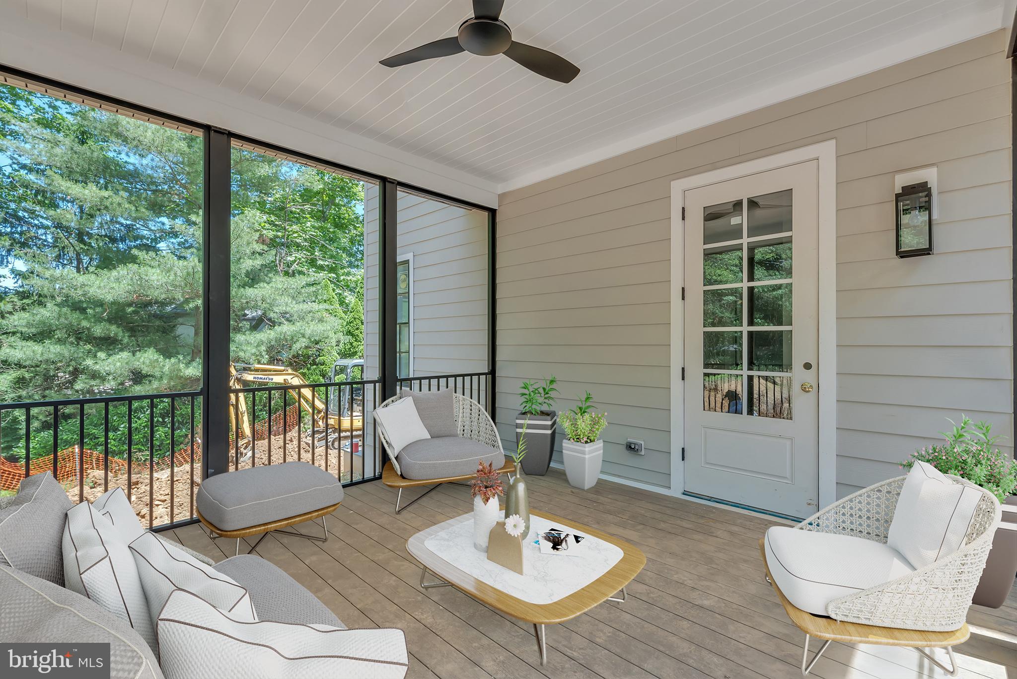 820 Roscommon Road Bryn Mawr, PA 19010 - Photo 28 of 56 Screened porch