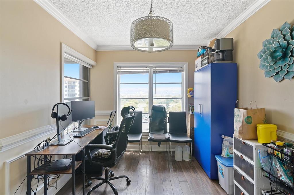 4174 Inverrary Drive, Unit 701 Lauderhill, FL 33319 - Photo 5 of 24 a view of a workspace with furniture and a window