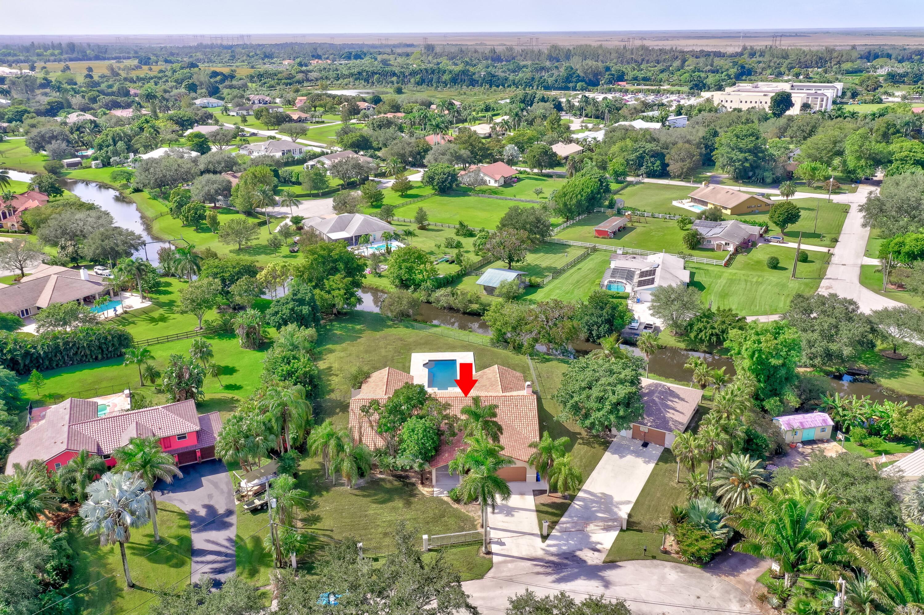 20250 Southwest 50th Place Southwest Ranches, FL 33332 - Photo 46 of 51 61_aerial-4
