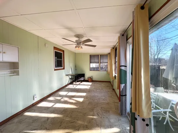 a very nice looking room with a flat screen tv