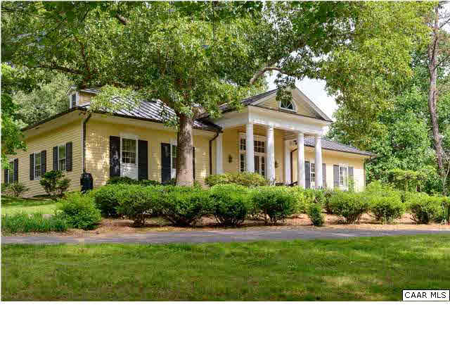6568 Plank Road Afton, VA 22920 - Photo 3 of 34 a front view of a house with a garden