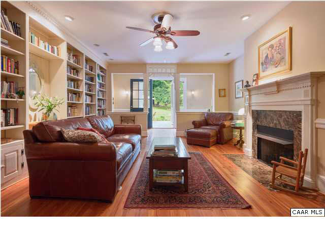 6568 Plank Road Afton, VA 22920 - Photo 10 of 34 a living room with furniture a window and a fireplace