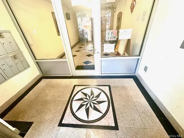 a view of an entryway