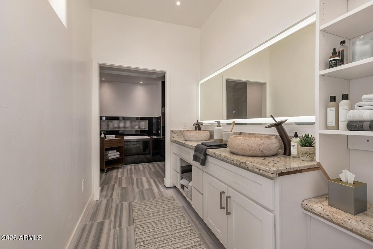 317 West Frontier Street Apache Junction, AZ 85120 - Photo 11 of 14 a kitchen with sink and cabinets
