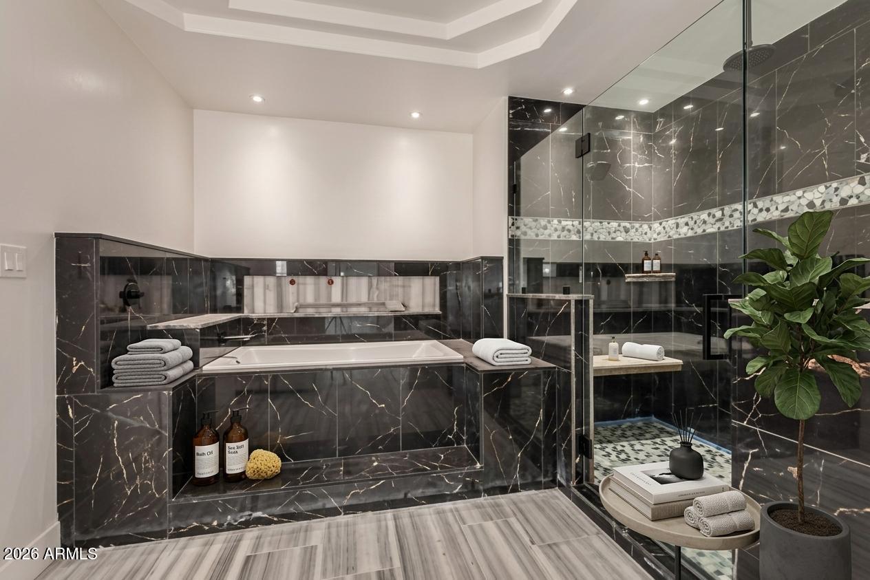 317 West Frontier Street Apache Junction, AZ 85120 - Photo 6 of 14 a bedroom with furniture and a potted plant