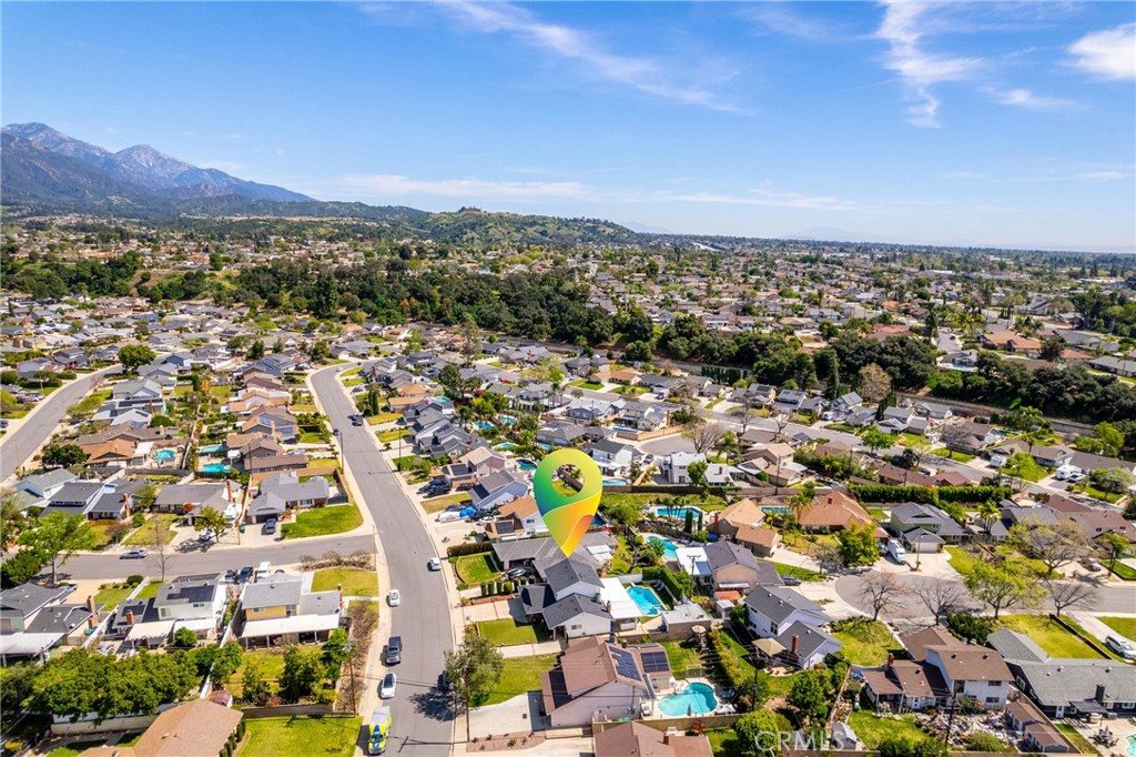 930 La Rue Avenue, Unit RUE La Verne, CA 91750 - Photo 62 of 63 an aerial view of residential building with outdoor space