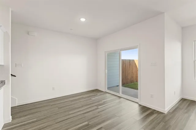 wooden floor in an empty room