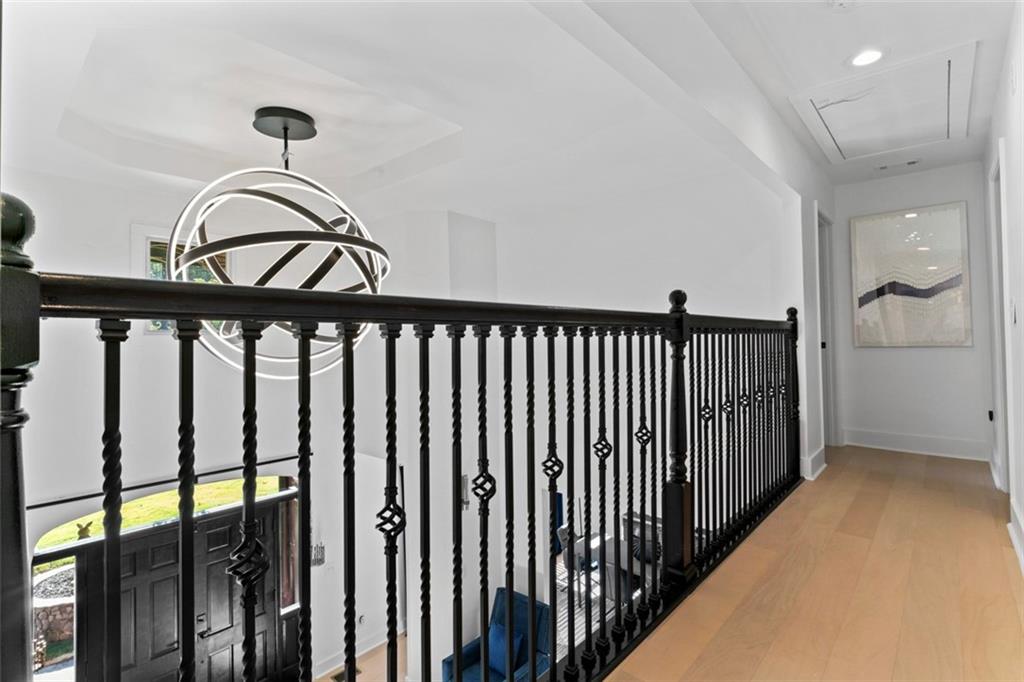 3519 Prince George Street Atlanta, GA 30344 - Photo 36 of 58 a view of a hallway with wooden floor