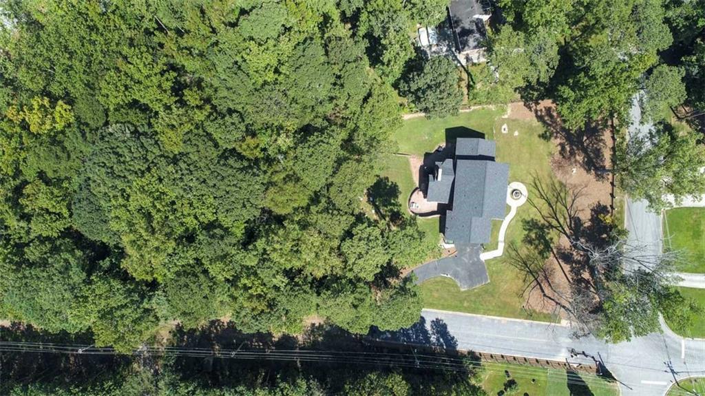 3519 Prince George Street Atlanta, GA 30344 - Photo 58 of 58 an aerial view of a house with a yard
