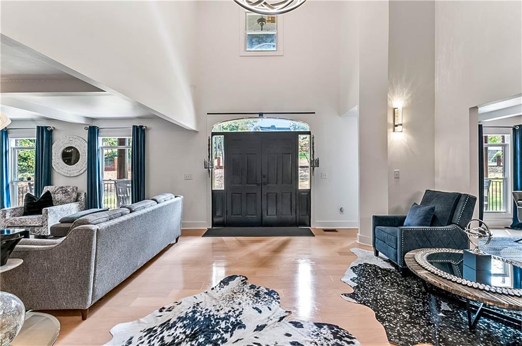 3519 Prince George Street Atlanta, GA 30344 - Photo 6 of 58 a living room with furniture and a wooden floor