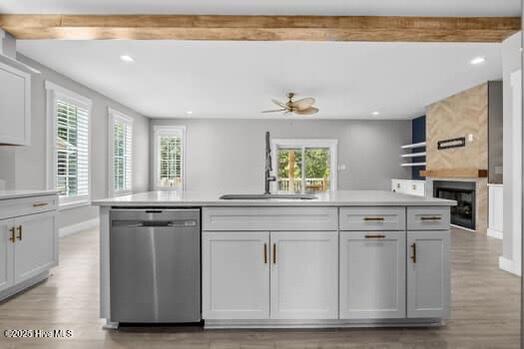 307 Cape Fear Loop Emerald Isle, NC 28594 - Photo 13 of 62 kitchen view 3