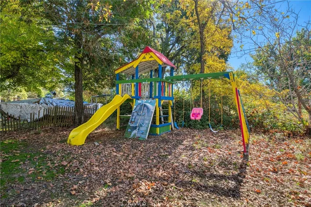 a view of a slide with a slide