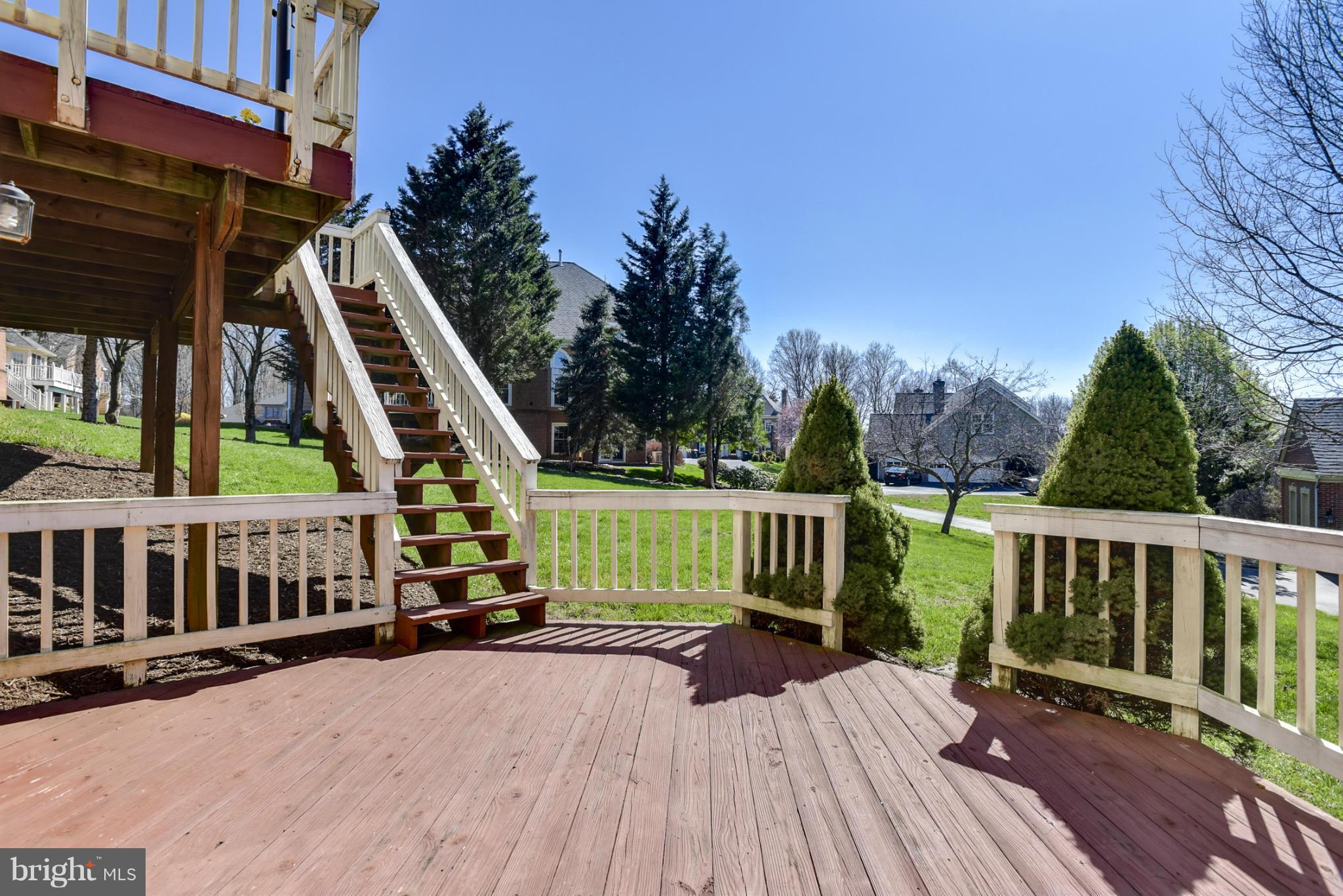 9723 Middleton Ridge Road Vienna, VA 22182 - Photo 26 of 30 Lower Level Deck w/View of Backyard