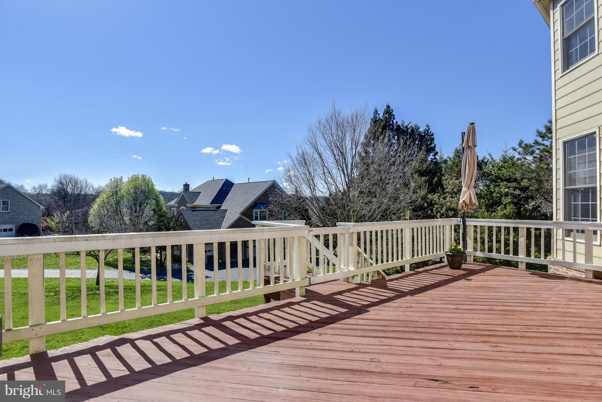 9723 Middleton Ridge Road Vienna, VA 22182 - Photo 28 of 30 Upper Level Deck from Kitchen