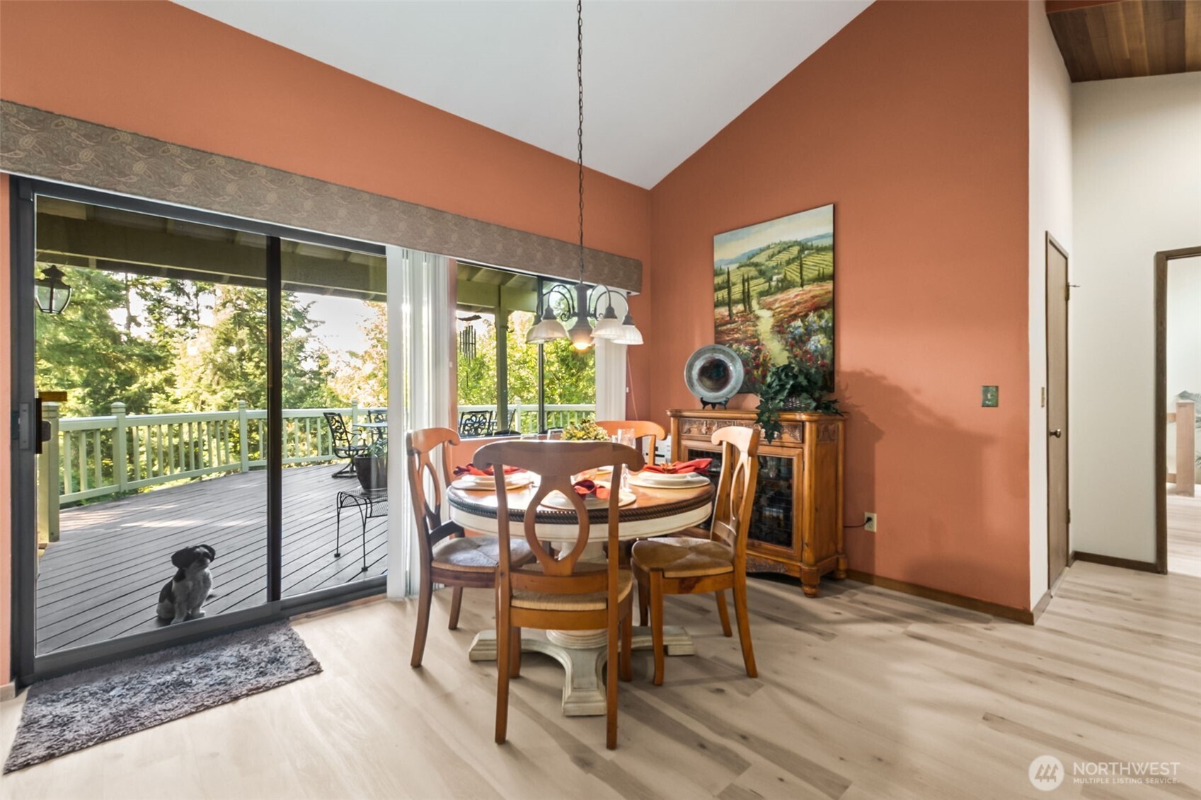 22505 241st Avenue Southeast Maple Valley, WA 98038 - Photo 13 of 30 a dining room with furniture window and wooden floor