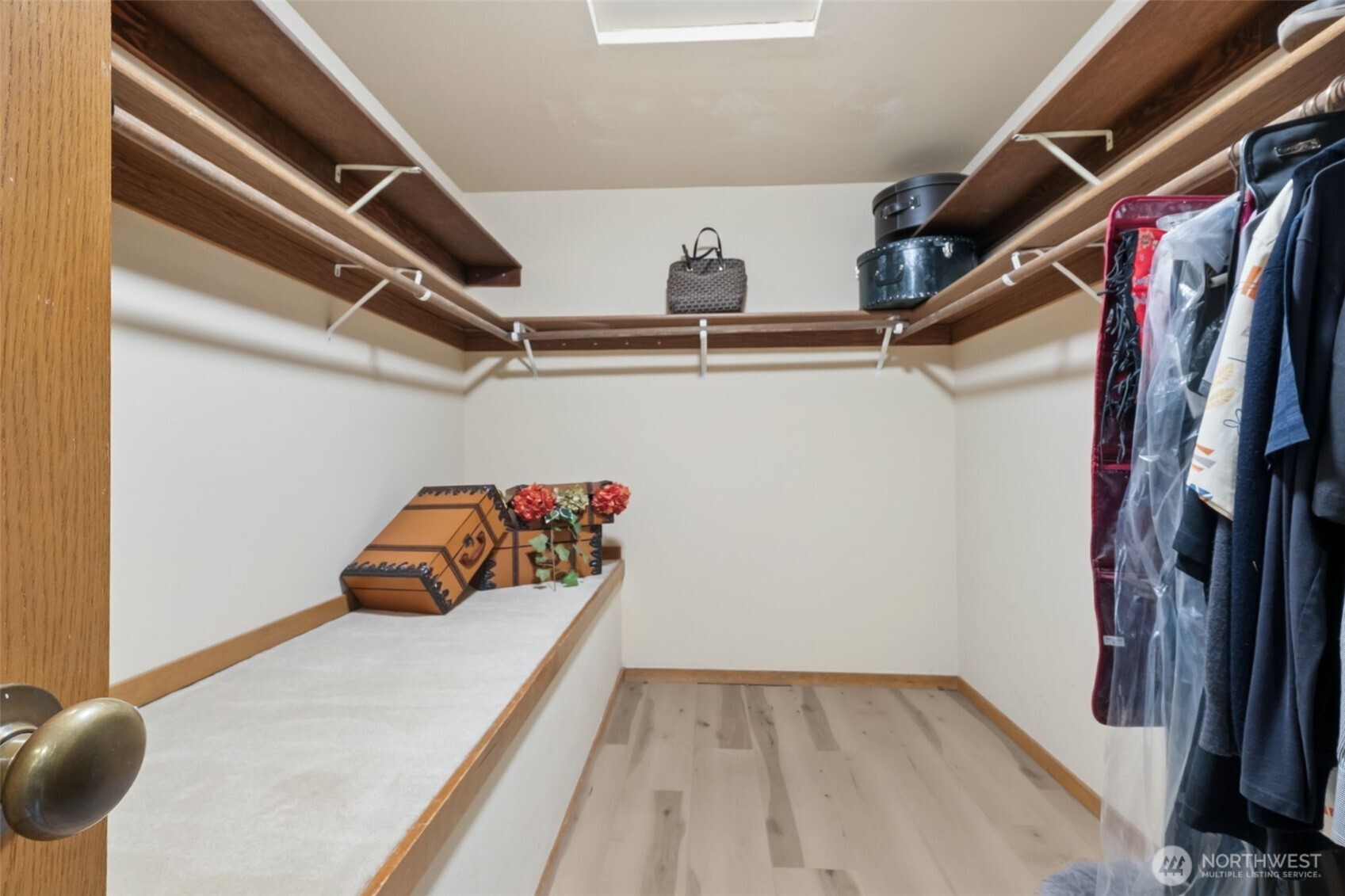 22505 241st Avenue Southeast Maple Valley, WA 98038 - Photo 20 of 30 a view of walk in closet with clothes