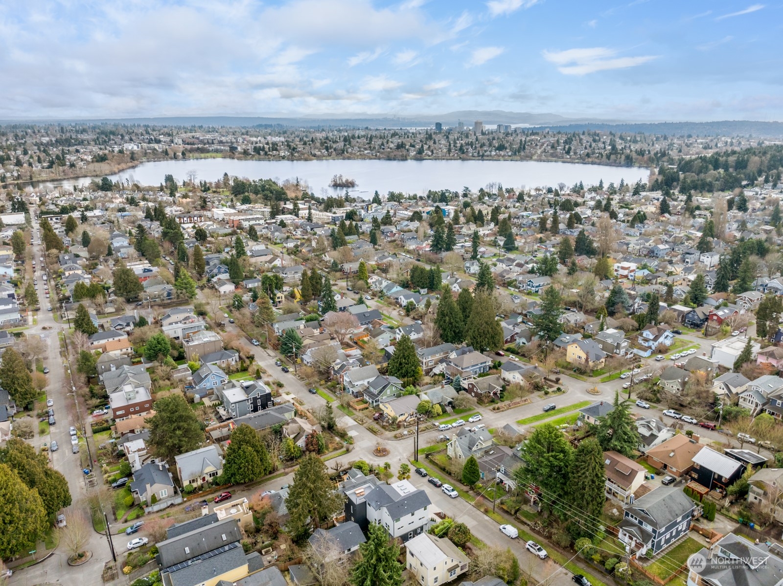 356 North 75th Street, Unit B Seattle, WA 98103 - Photo 30 of 32 an aerial view of a city