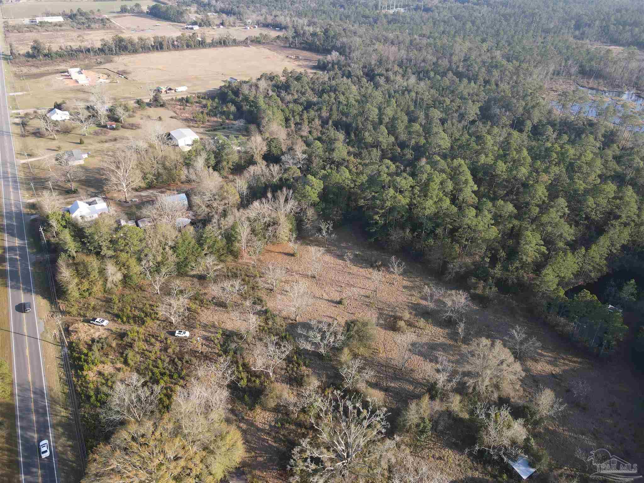 29640 Highway 98 Elberta, AL 36530 - Photo 6 of 19 a view of a dry yard with trees