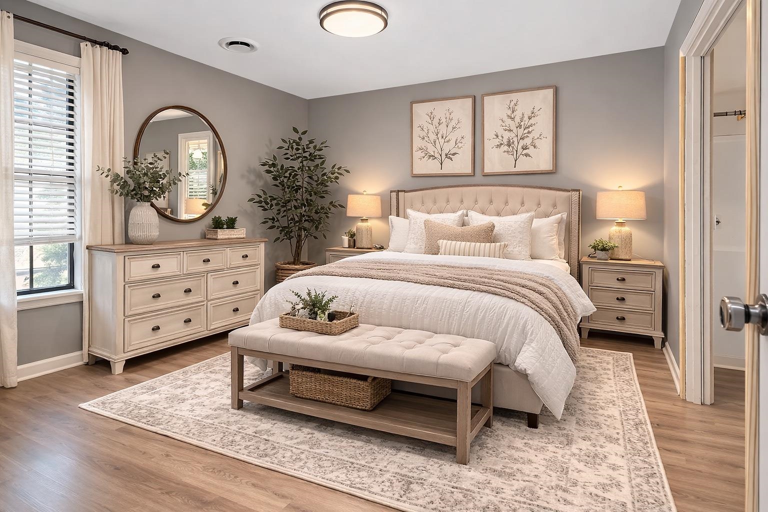 1368 Mathis Road Drummonds, TN 38023 - Photo 17 of 29 a bedroom with a bed and a dresser