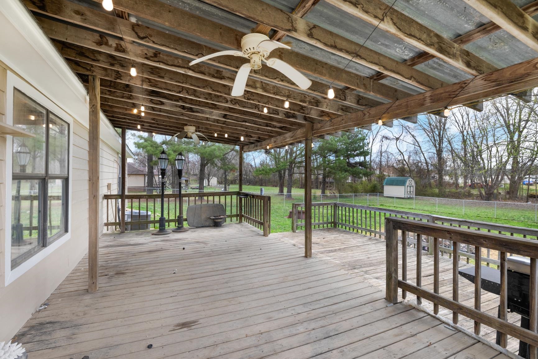 1368 Mathis Road Drummonds, TN 38023 - Photo 25 of 29 a view of porch with wooden floor