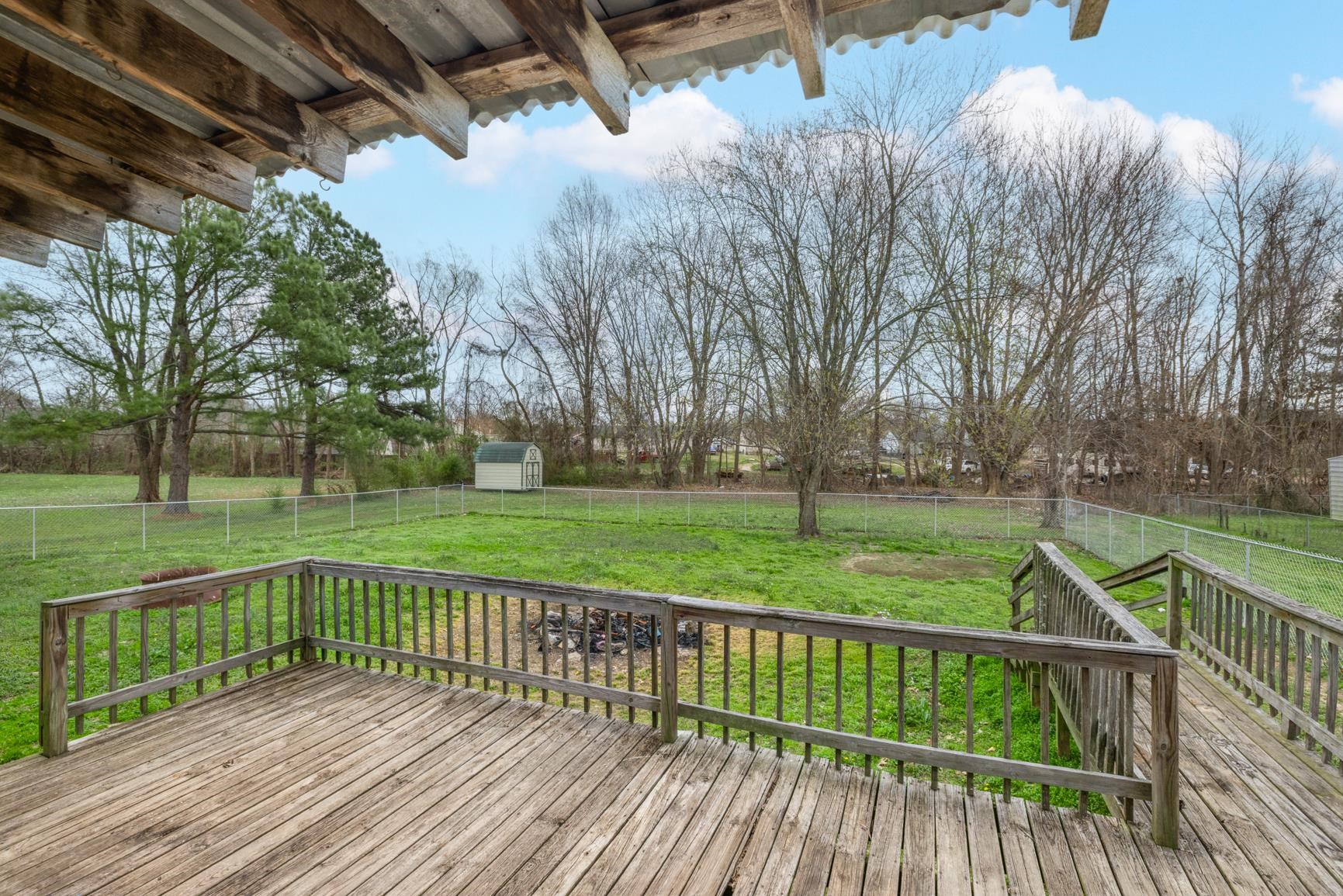 1368 Mathis Road Drummonds, TN 38023 - Photo 3 of 29 a view of deck with wooden floor and fence