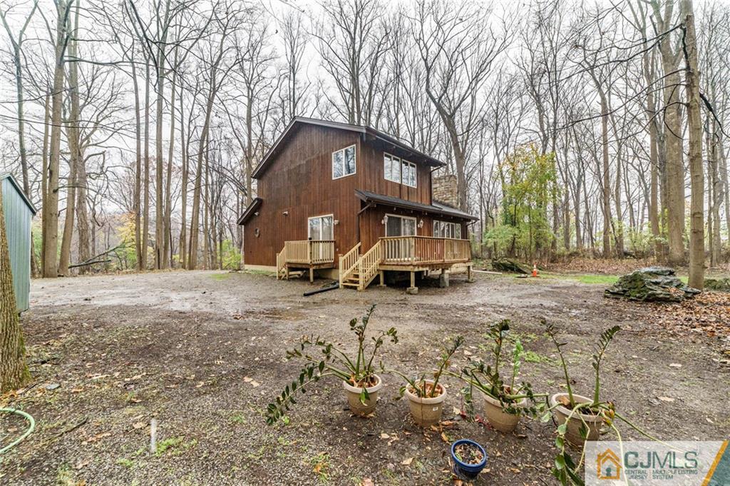 119 Foul Rift Road Belvidere, NJ 07823 - Photo 24 of 25 a house with trees in front of it