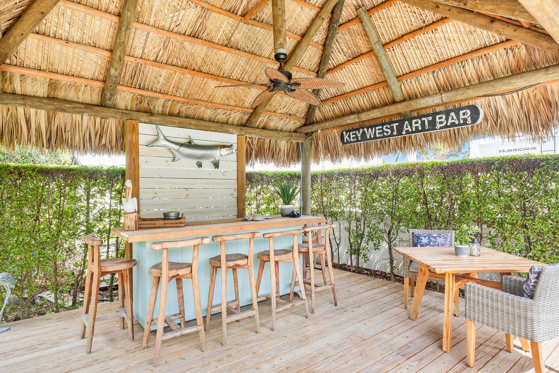 553 Oldsmar Lane Key Largo, FL 33037 - Photo 13 of 48 a view of a chairs and table in the patio