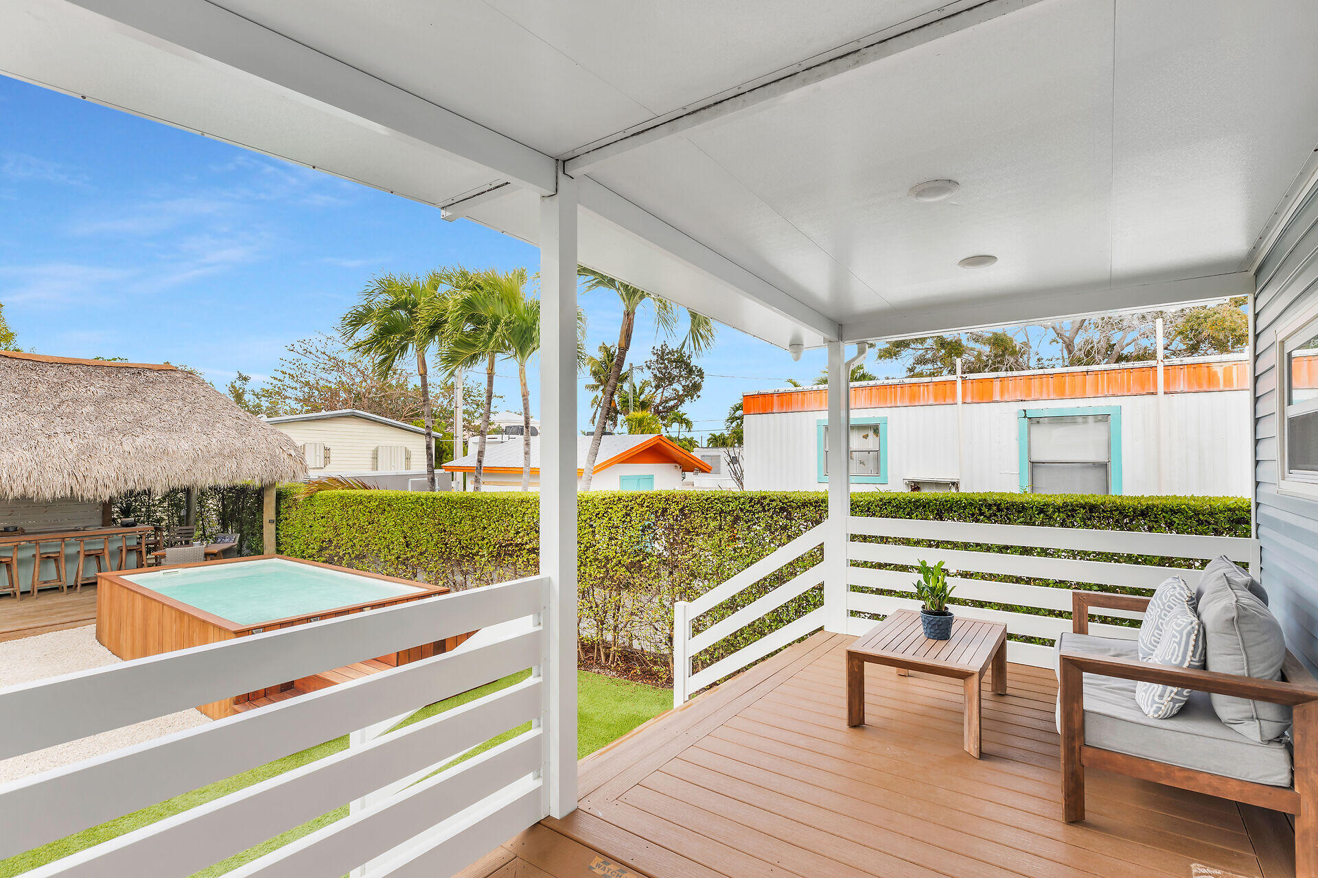 553 Oldsmar Lane Key Largo, FL 33037 - Photo 16 of 48 a view of outdoor space with seating area