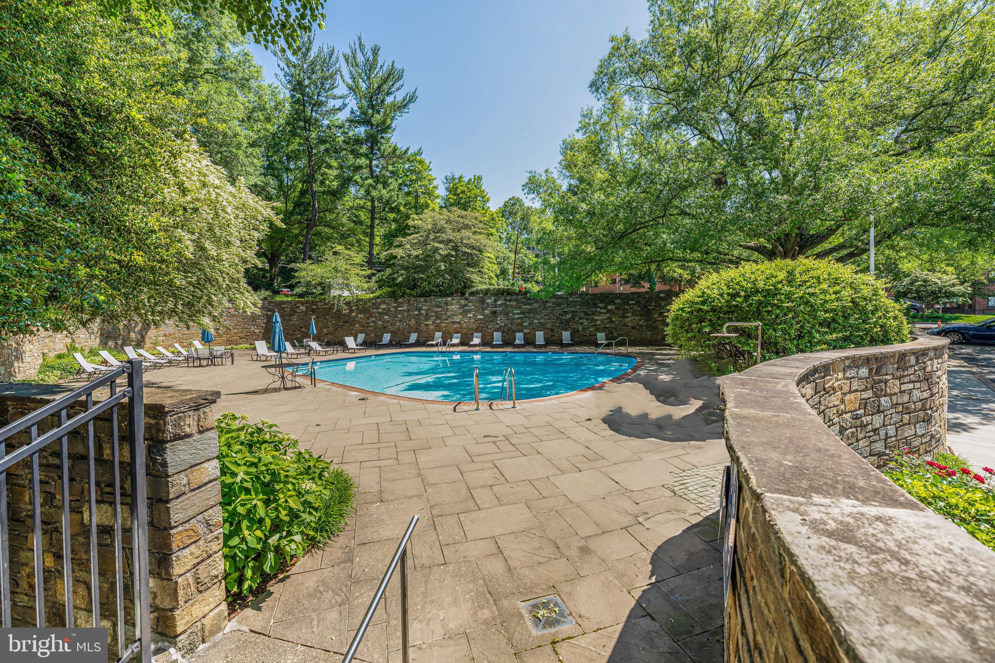 4000 Tunlaw Road Northwest, Unit 602 Washington, DC 20007 - Photo 3 of 24 Fabulous outdoor pool