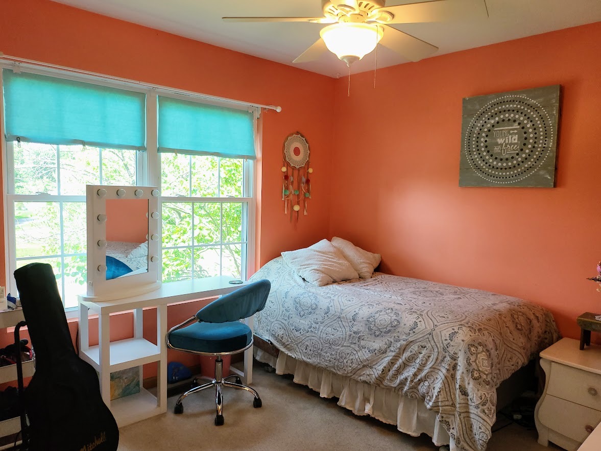 156 Sycamore Drive Bolingbrook, IL 60490 - Photo 24 of 26 a bedroom with a bed and a window
