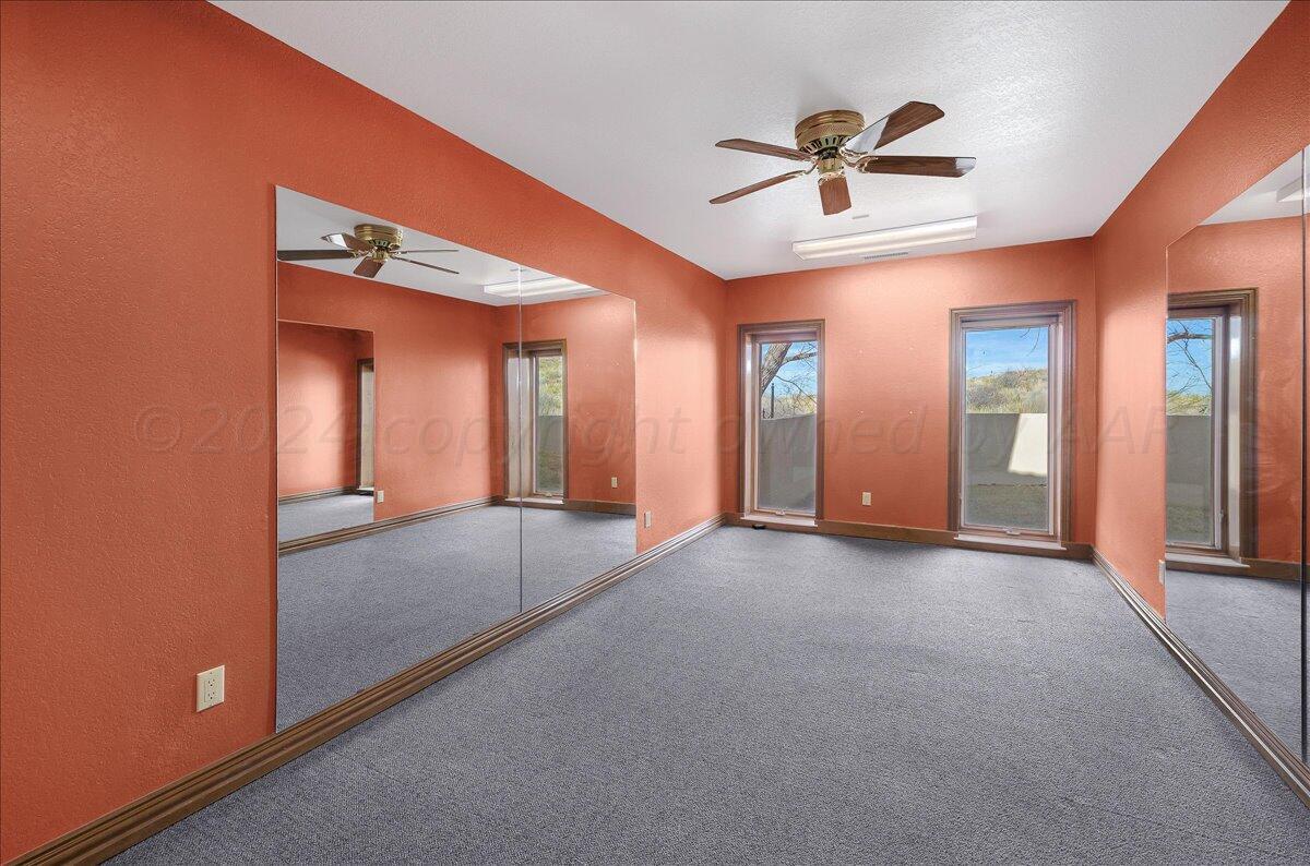 37 Citadel Drive Amarillo, TX 79124 - Photo 40 of 56 37-Downstairs Bedroom 4 - Exercise Room