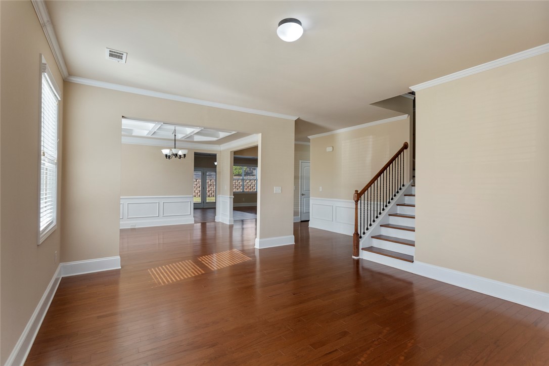 1005 Winmar Drive Anderson, SC 29621 - Photo 14 of 50 This inviting home offers gleaming hardwood floors and a striking staircase.