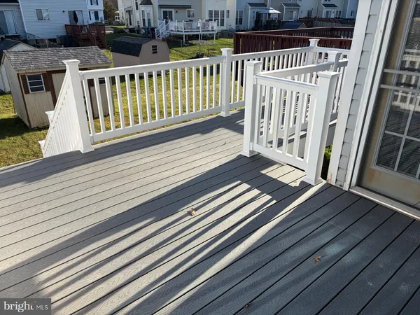 a view of a roof deck