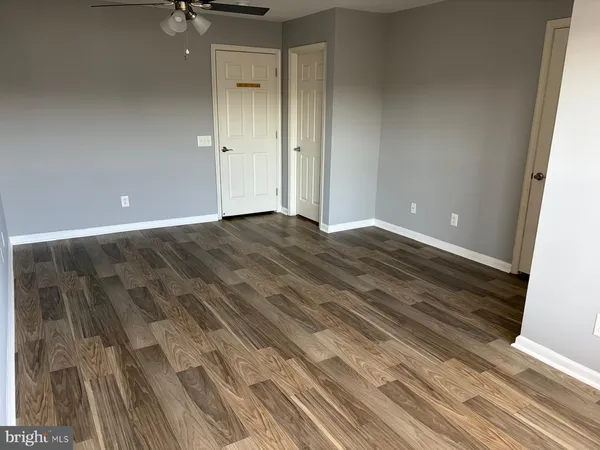 a view of wooden floor