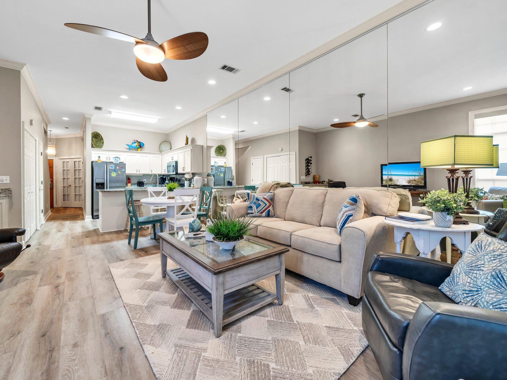64 Vantage Point, Unit 64 Miramar Beach, FL 32550 - Photo 8 of 38 a living room with furniture and a wooden floor