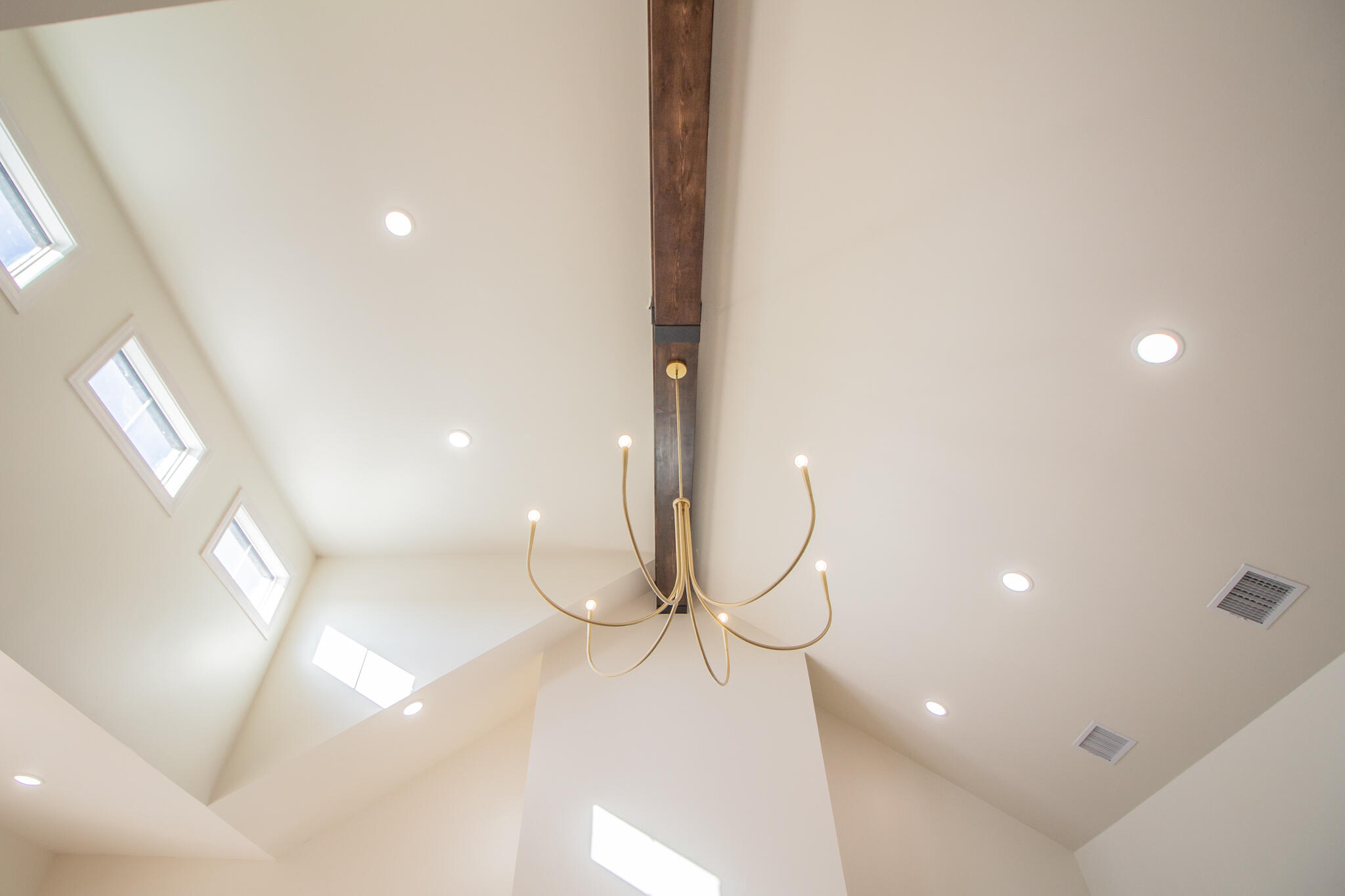 303 Juniper New Home, TX 79381 - Photo 5 of 31 a view of a hallway with chandelier