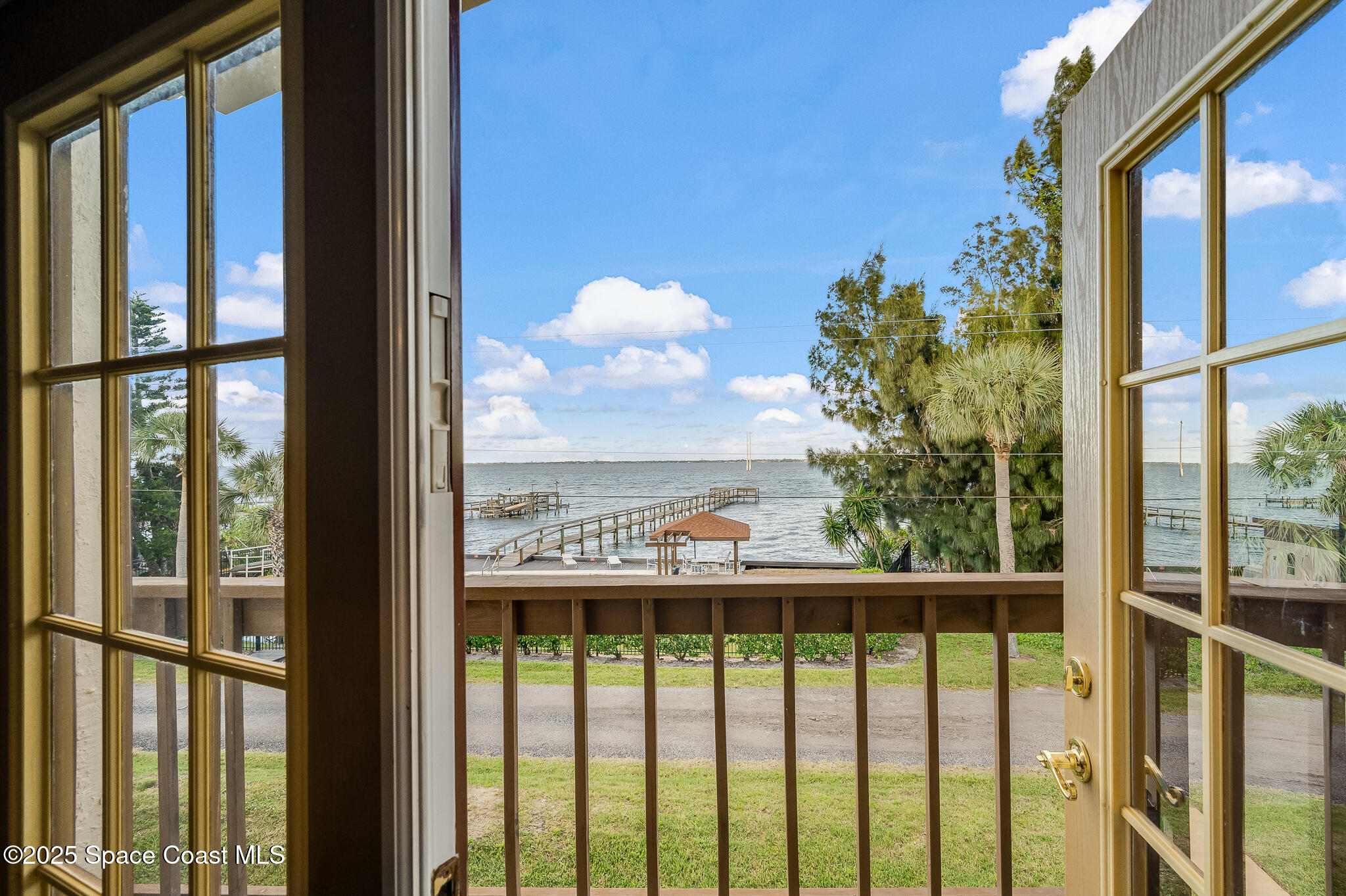 3319 Kirkland Road Northeast Palm Bay, FL 32905 - Photo 36 of 50 a view of a city from a balcony