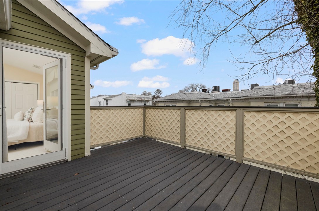 22 Miles Avenue, Unit 8 Providence, RI 02906 - Photo 21 of 50 Primary Bedroom Balcony