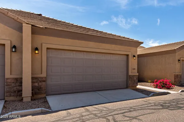 a view of a house with a door