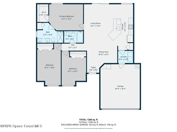 $299,000 | 1626 Glendale Avenue Northwest, Palm Bay, FL 32907