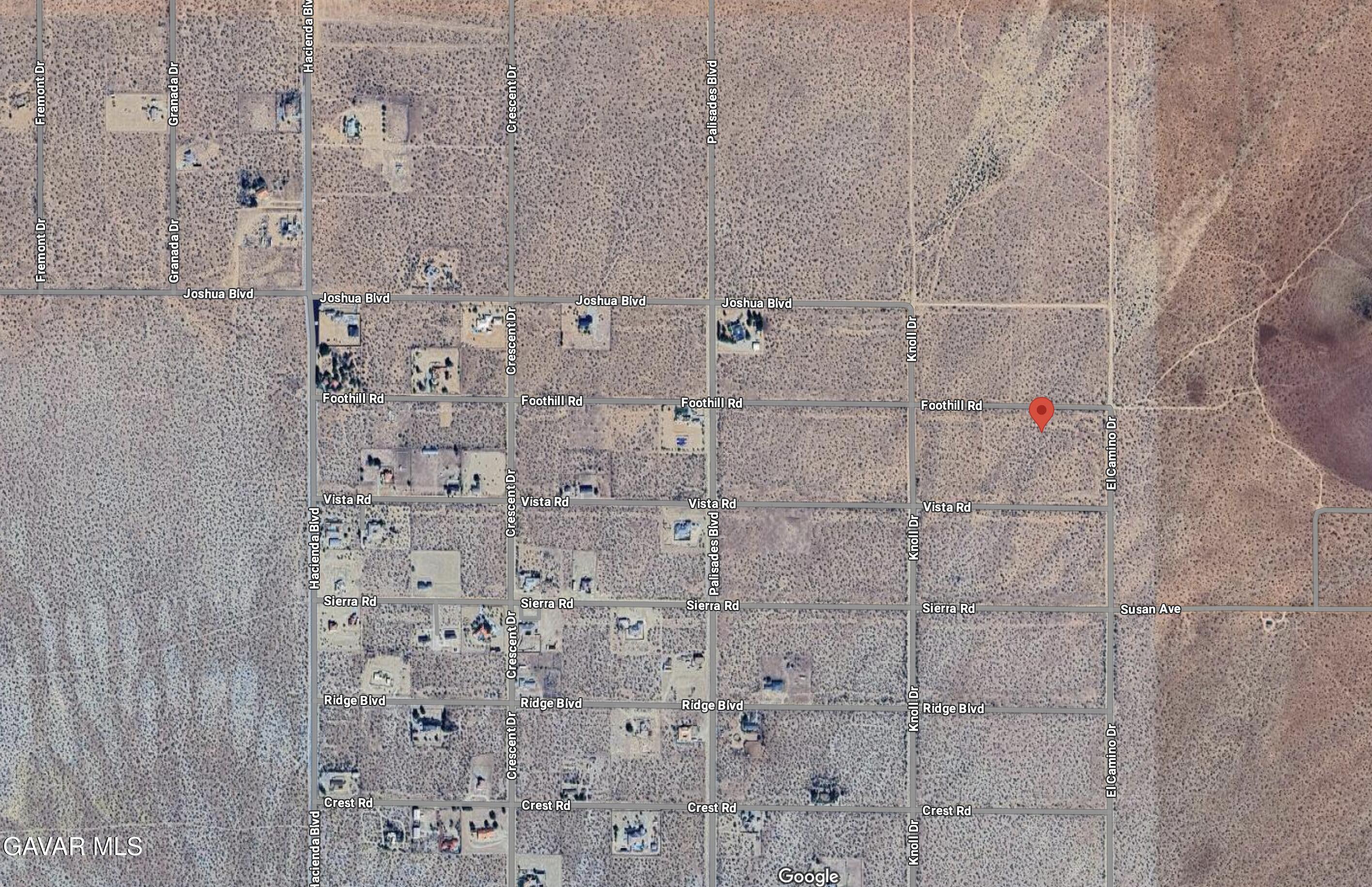 0 Foothill Road California City, CA 93505 - Photo 4 of 5 Foothill Road Pic 4