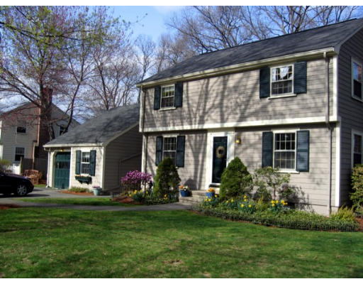47 Crown Ridge Road Wellesley, MA 02482 - Photo 1 of 11 a front view of house with yard