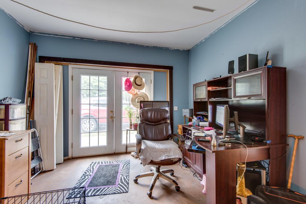 120 Mae Circle Dickson, TN 37055 - Photo 16 of 19 a view of a workspace with furniture and a window