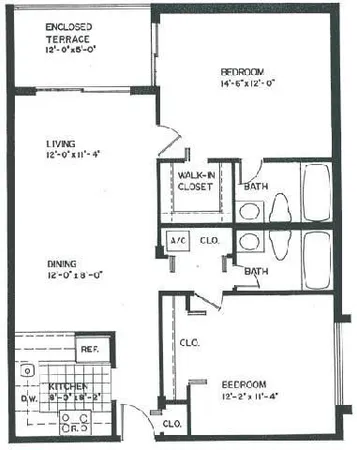 $2,433 | 19455 Northeast 10th Avenue, Unit 2217, North Miami Beach, FL 33179