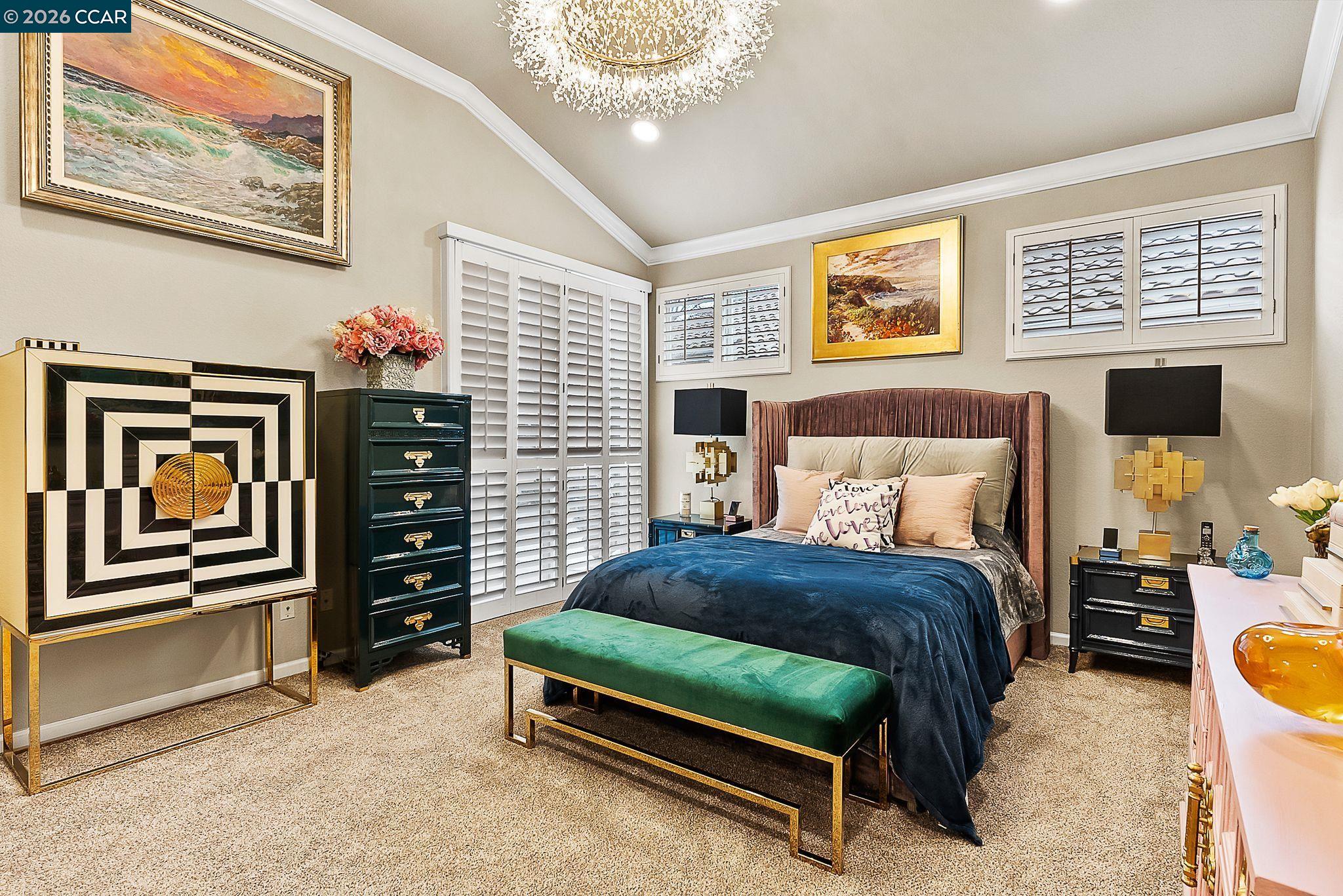 3607 Crystal Tree Court Stockton, CA 95219 - Photo 31 of 44 a bedroom with a bed and a window